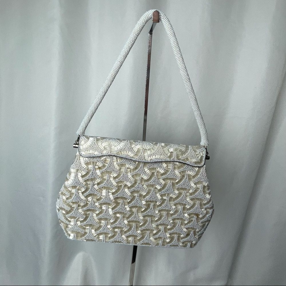 Vintage Hand Beaded Evening Hand Bag